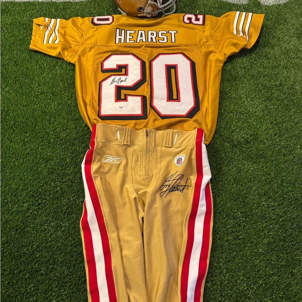 Reebok Gold and Red Men's Jersey